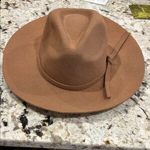 Classic Brown Women's Fedora Hat